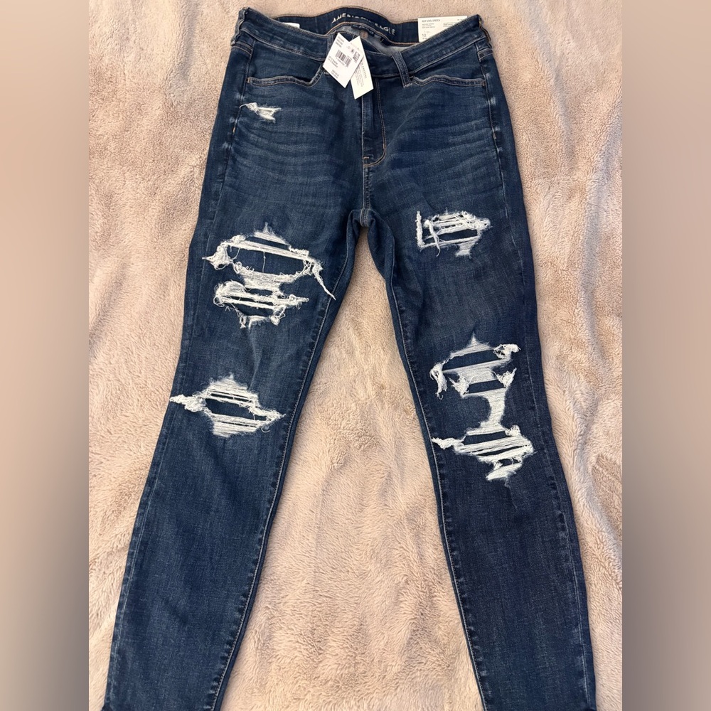 American Eagle high rise jeggings - Picture 3 of 8